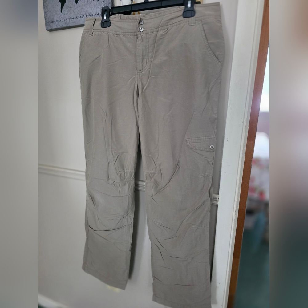 Columbia Fleece LINED Tan Cargo Pants